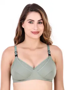 Extoes Full Coverage Cut & Sew non Padded Cotton Bra With Maternity Day Comfort