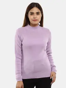 V-Mart High Neck Cotton Pullover