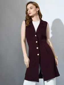 IUGA Longline Button Shrug