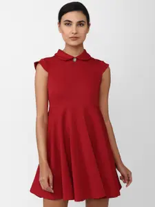 Van Heusen Woman Peter Pan Collar Fit and Flare Mini Dress