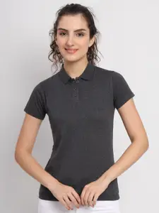 appulse Polo Collar Short Sleeves Cotton T-shirt
