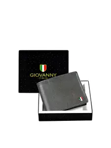 GIOVANNY Men Leather Two Fold Wallet