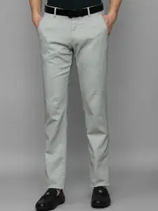 Allen Solly Men Mid-Rise Slim Fit Trousers
