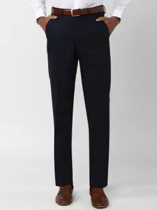 Van Heusen Men Mid-Rise Regular Fit Formal Trousers