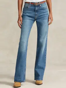 Polo Ralph Lauren Women Bootcut Light Fade Cotton Jeans