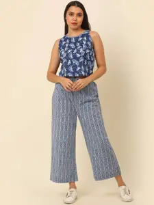 Laado - Pamper Yourself Printed Pure Cotton Top With Trousers
