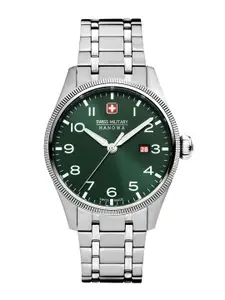 SWISS MILITARY HANOWA Men Stainless Steel Bracelet Style Analogue Swiss Made Watch