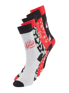 Trendyol Men Pack Of 5 Calf-Length Socks