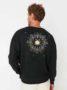 Trendyol Men Printed Regular Sweatshirt