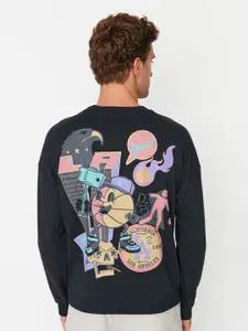 Trendyol Graphic Printed Pullover Sweatshirt