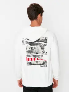 Trendyol Graphic Printed Hoodie Pullover Sweatshirt