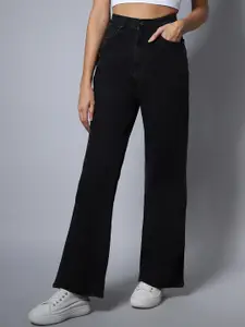 High Star Stretch Flare Fit Clean Look Jeans