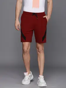 Louis Philippe ATHPLAY Men Solid Slim Fit Regular Shorts