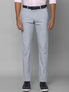 Allen Solly Men Textured Slim Fit Trousers