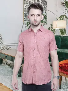 Kuons Avenue Smart Slim Fit Spread Collar Pocket Casual Shirt