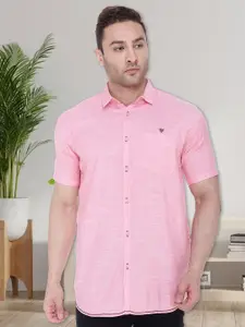 Kuons Avenue Smart Slim Fit Spread Collar Pocket Casual Shirt