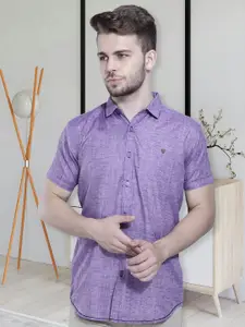 Kuons Avenue Smart Slim Fit Spread Collar Pocket Casual Shirt