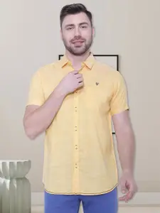 Kuons Avenue Smart Slim Fit Spread Collar Pocket Casual Shirt