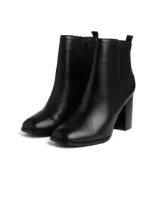 ALDO Women Leather Block Boots
