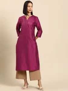all about you Embellished Sequinned Kurta