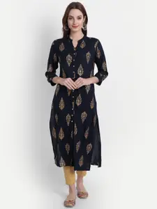 SUTI Ethnic Motifs Printed Cotton Kurta