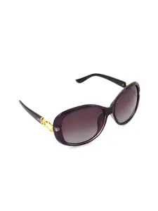 HRINKAR Women Rectangle Sunglasses With Polarised and UV Protected Lens