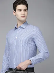 Van Heusen Pure Cotton Striped Slim Fit Formal Shirt