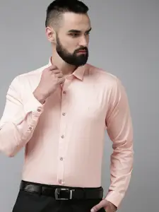 V Dot Pure Cotton Slim Fit Formal Shirt