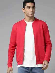 Van Heusen Men Solid Sweatshirt