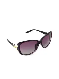 HRINKAR Women Rectangle Sunglasses with Polarised and UV Protected Lens HRS436
