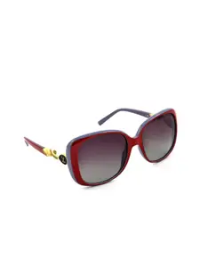 HRINKAR Women Square Sunglasses with Polarised and UV Protected Lens HRS438