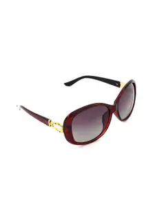 HRINKAR Women Butterfly Sunglasses With Polarised & UV Protected Lens