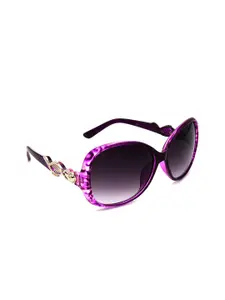 HRINKAR Women Butterfly Sunglasses With UV Protected Lens