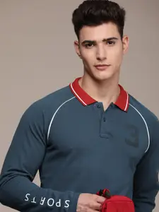 Moda Rapido Pure Cotton Polo Collar Casual T-shirt
