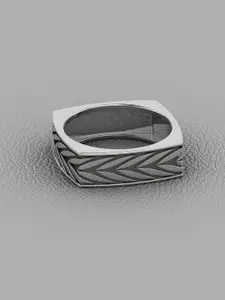 Vitra Jewellery Rhodium-Plated 925 Sterling Silver Ring
