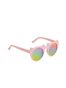 Accessorize Girls Cat Ear Round Sunglasses