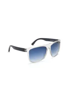 IRUS by IDEE Men Square Sunglasses With UV Protected Lens IRS1075C3SG