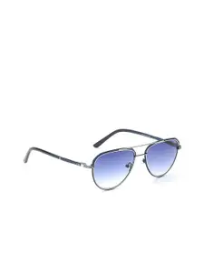 IRUS by IDEE Men Aviator Sunglasses With UV Protected Lens IRS1153C4SG