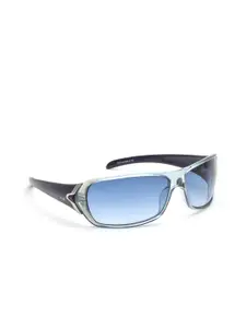 IRUS by IDEE Men Rectangle Sunglasses With UV Protected Lens IRS1047C4SG