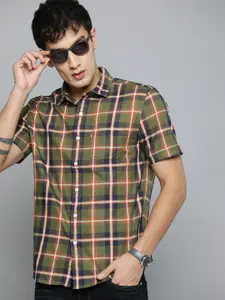 Levis Pure Cotton Checked Casual Shirt