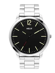 Helix Men Stainless Steel Bracelet Style Straps Analogue Watch TW039HG11