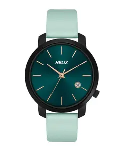 Helix Women Leather Straps Analogue Watch TW032HL37