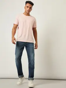 Lee Men Slim Fit Clean Look Heavy Fade Stretchable Jeans