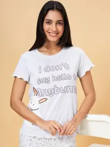 Dreamz by Pantaloons Printed Cotton Lounge T-shirts