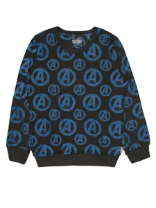 Bodycare Kids Boys Graphic Printed Cotton Pullover Sweatshirt