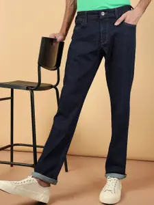 Wrangler Men Skanders Slim Fit Low-Rise Stretchable Jeans