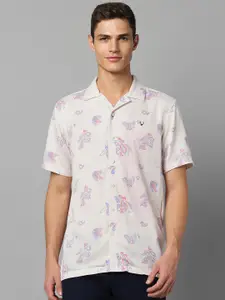 Allen Solly Conversational Printed Spread Collar Casual Shirt