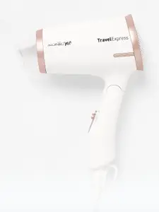 Ikonic Me Travel Express Hair Dryer With Overheat Protection - White