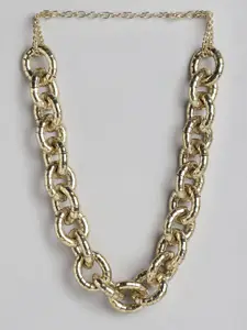 RICHEERA Brass Gold-Plated Necklace