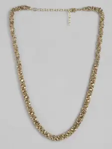 RICHEERA Brass Gold-Plated Necklace